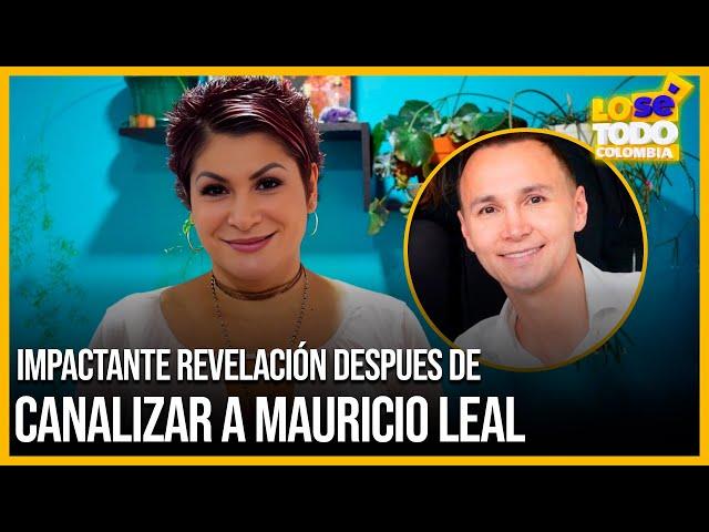 Mauricio Leal, Ayda Valencia lo canaliza Canal 1