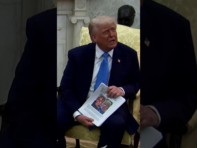 Trump lashes out at NBC News reporter when he asks about luxury plane from Qatar