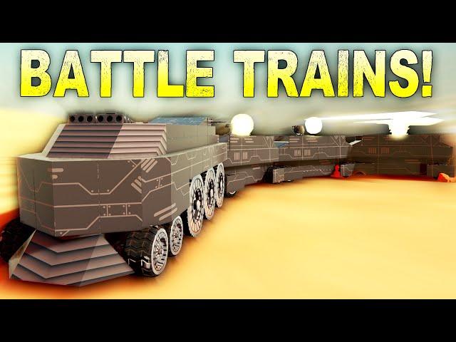 BATTLE TRAINS! Every Round We Add Another Car!