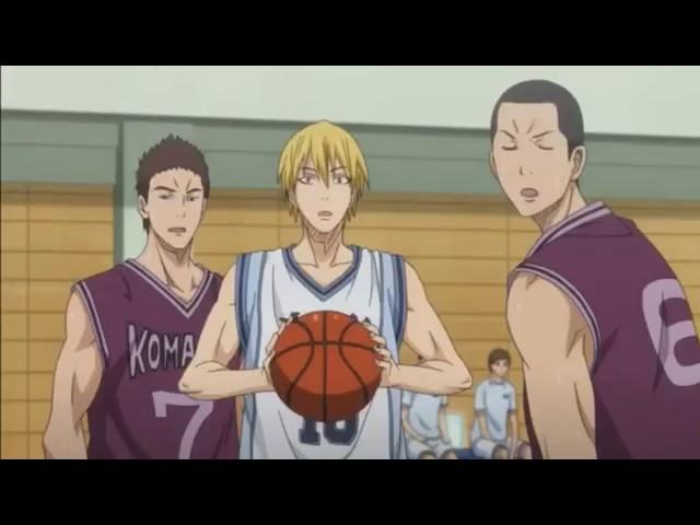 Kuroko No Basket: Kise first match with Kuroko