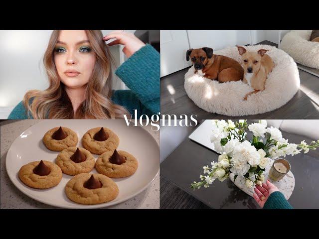 VLOG | New Makeup Haul, Work Day, Cooking a Healthy Dinner, Day in the Life Vlog - Vlogmas Day 9