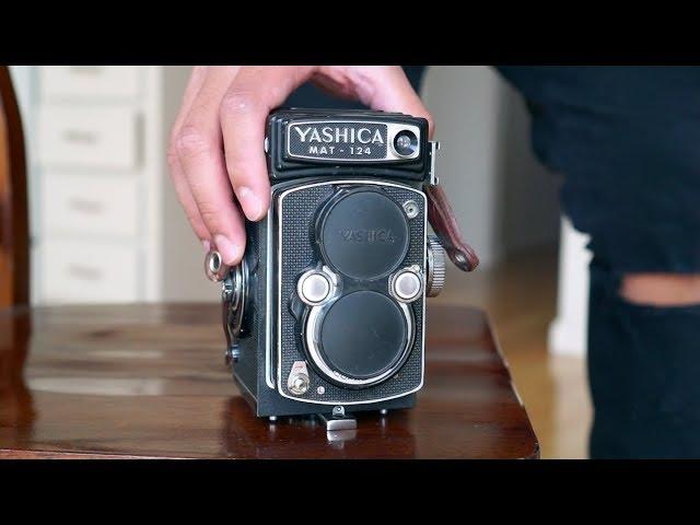 Shooting Medium Format with the Yashica Mat 124!