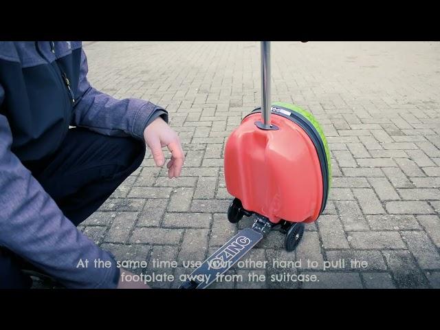 ZINC FLYTE INSTRUCTIONAL VIDEO SCOOTER SUITCASE