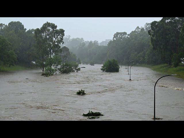 Ex-Tropical Cyclone Alfred moves inland