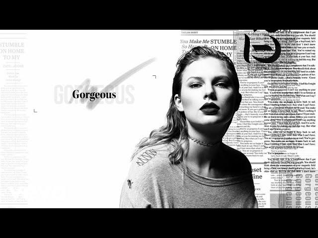 Taylor Swift - Gorgeous (Lyric Video)