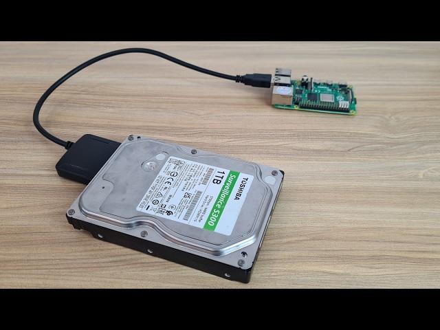 how to turn Raspberry Pi into network storage server