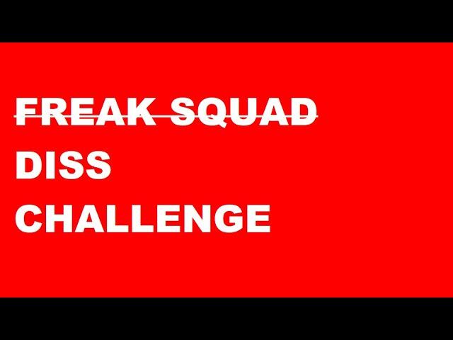 BOOKER - FREAK SQUAD DISS CHALLENGE