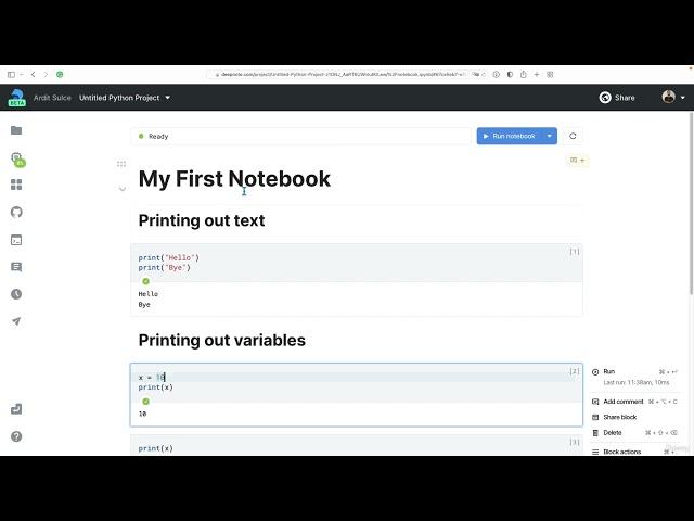 Using Deepnote | Automate Everything with Python