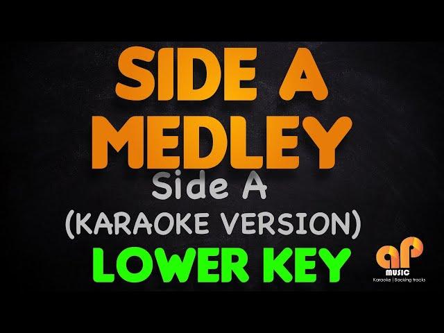 SIDE A OPM CLASSIC MEDLEY - Side A (LOWER KEY KARAOKE HQ VERSION)