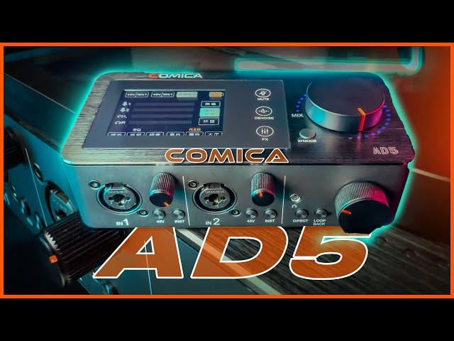 COMICA AD5 Audio Interface with Inbuilt DSP