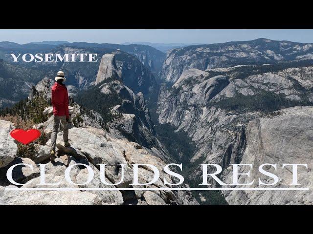 |4K| Hiking Clouds Rest from Tenaya Lake/Sunrise Lakes Trailhead Parking Lot| #Yosemite #Cloudsrest