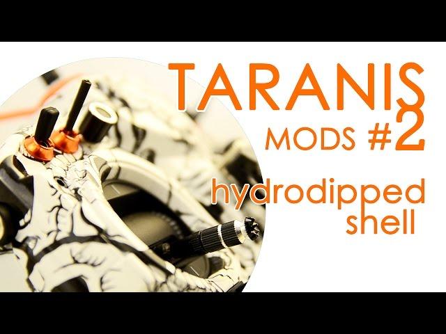 Taranis mods #2 - Hydrodipped shell swap for the FrSky Taranis X9D - QUICK GUIDE