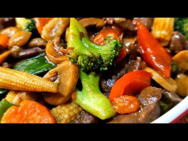 Beef And Vegetables Stir Fry