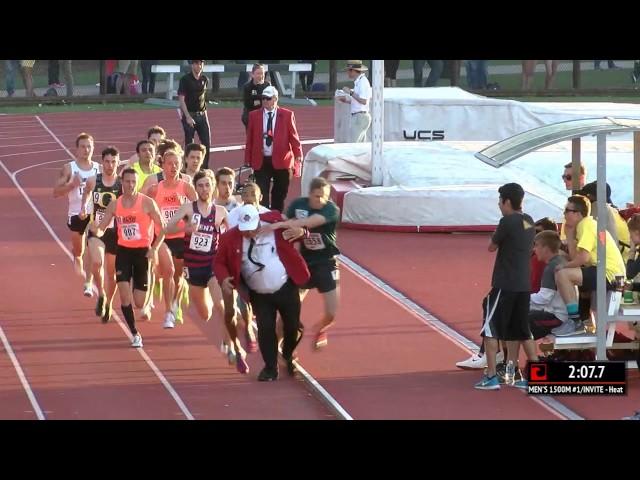 Stanford Invite Track Collision