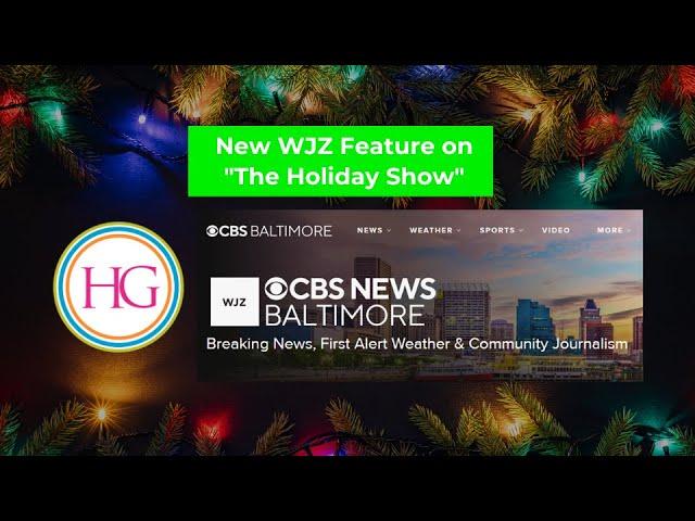 Highlandtown Gallery Holiday Show Featured on WJZ-TV Baltimore