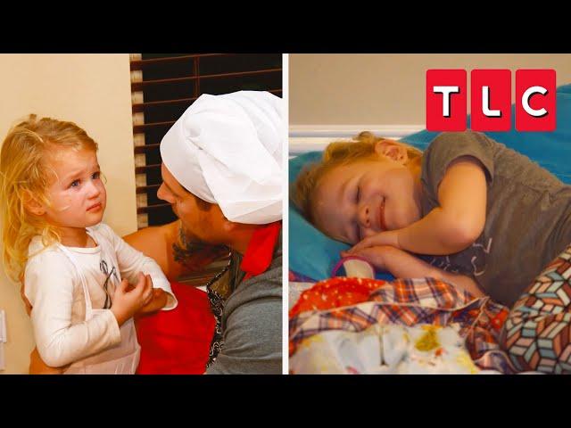 The Quints First Sleepover! | OutDaughtered | TLC