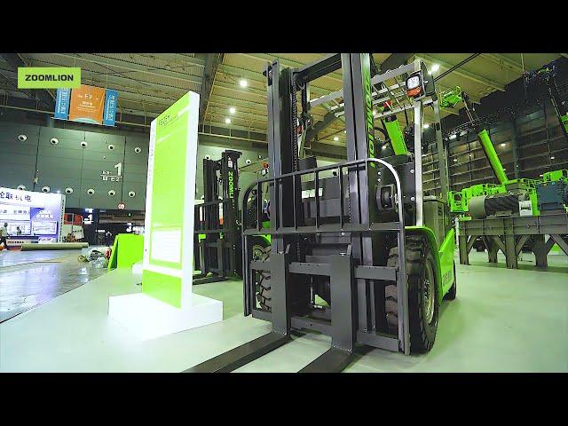 Zoomlion Forklift in Changsha International Construction Equipment Exhibition