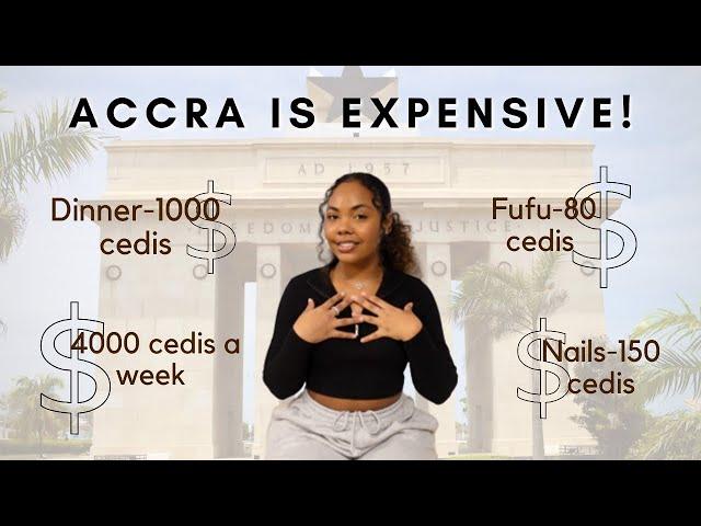 How much I spent in Accra in a week! (As a Tourist)