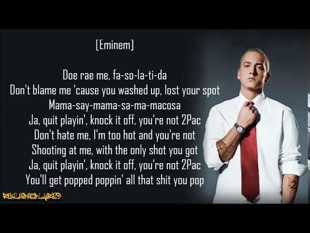 Eminem - Hailie's Revenge (Doe Rae Me) ft. D12 & Obie Trice (Lyrics)