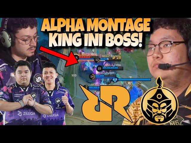 RRQ AKIRA TOO STRONG !! KING ALPHA MONTAGE !! RRQ AKIRA VS THE MONGOLZ MATCH 2 - M6 WILDCARD