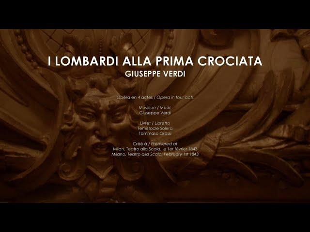 Verdi I Lombardi alla Prima Crociata.  Opera Royal de Wallonie Lieg 23.05.2023