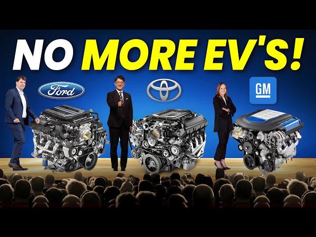Ford, GM & Toyota Reveal New Engines That Will DESTROY The EV Industry!