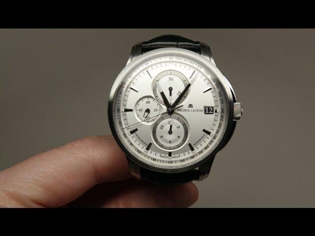 Maurice Lacroix Pontos Men's Watch Review  Model: PT6128-SS001-130