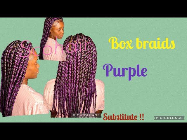 Braiding hair #box braids ‍️‍️ #braids