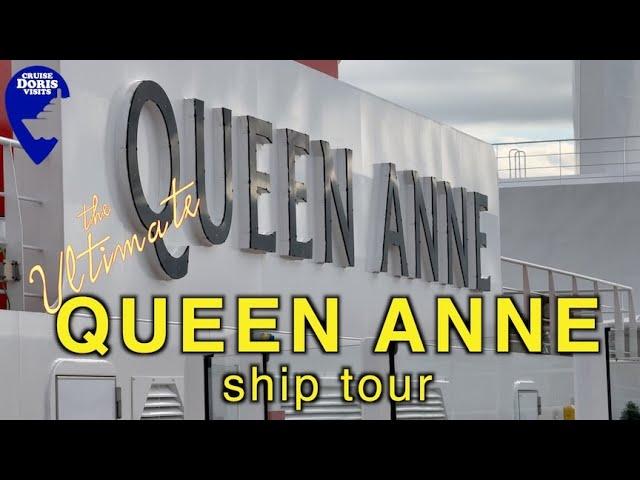 The Ultimate QUEEN ANNE cruise ship tour, top to bottom.