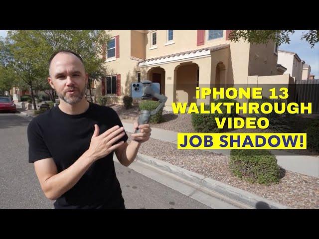 Can you shoot real estate videos with an iPhone 13 Pro?!?