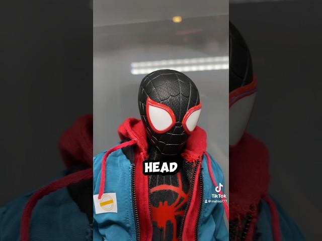 Hot Toys Miles Morales mini review (FULL VID ON TIKTOK) #collection #spiderman #fyp #hottoys #marvel