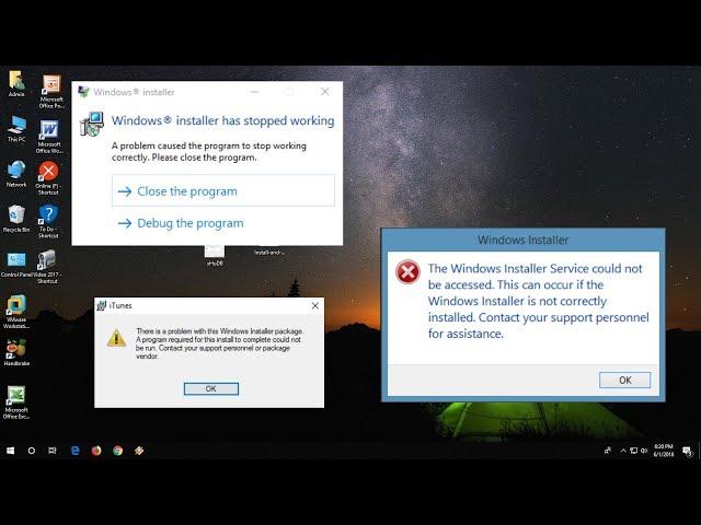 How to Fix All Windows Installer Not Working Errors