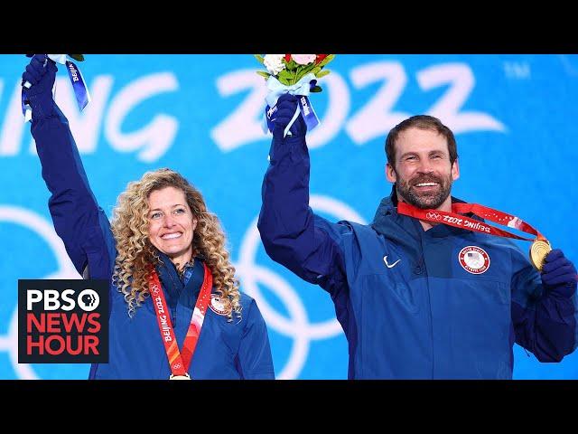 Snowboarder Nick Baumgartner discusses winning gold at the Winter Olympics