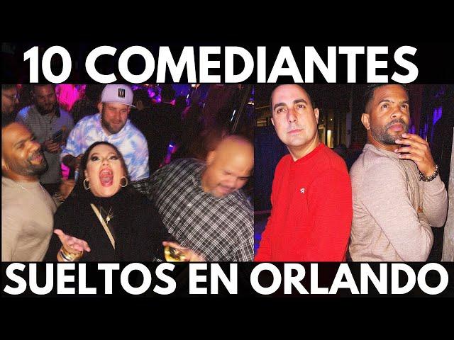 10 COMEDIANTES SUELTOS EN ORLANDO | VLOG 269 | Alejandro Gil