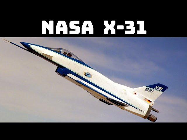 NASA X31 | The Enhanced Fighter Maneuverability Demonstrator at Edwards AFB