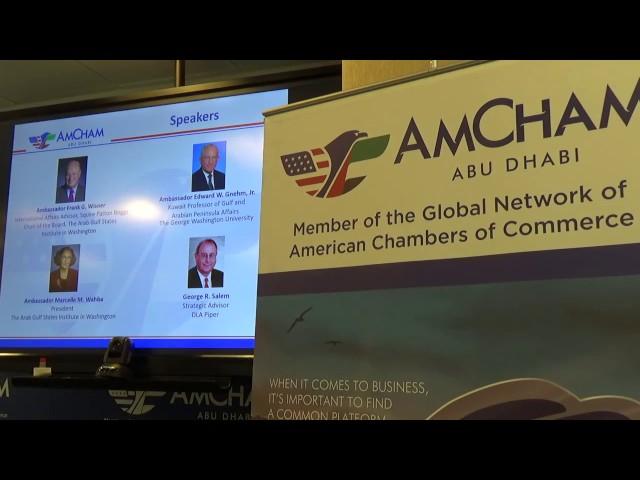 AmCham Abu Dhabi Morning Briefing with The Arab Gulf States Institute in Washington