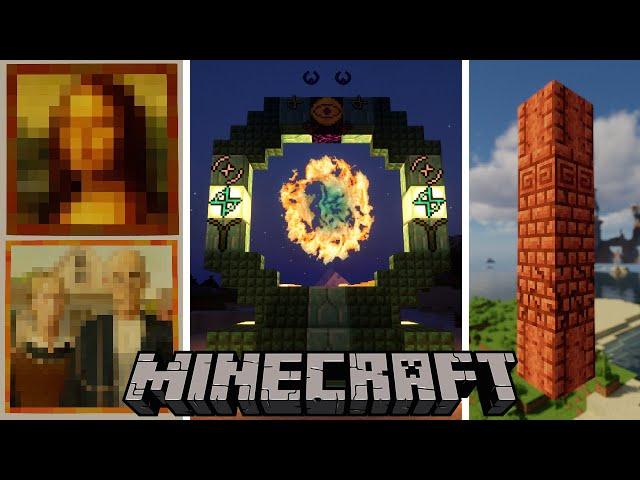 Top 10 Minecraft Mods Of The Week | Ancient Gateways, Omni, Bottomless Pit, Classical Art & More!