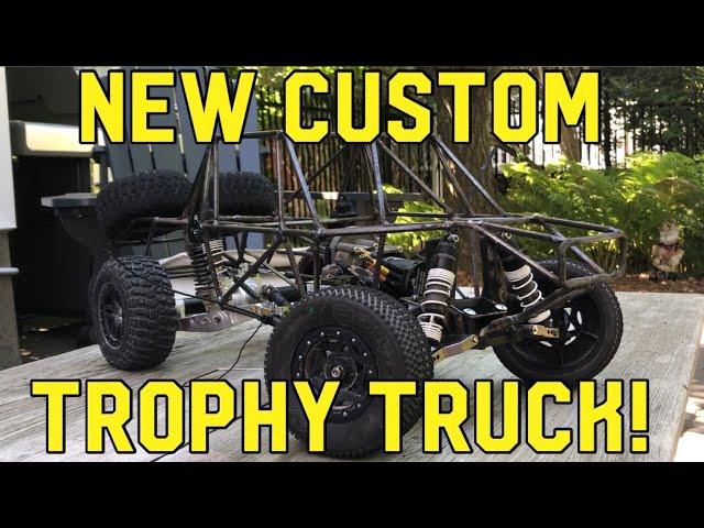 New custom trophy truck! (1/10 scale Rc)