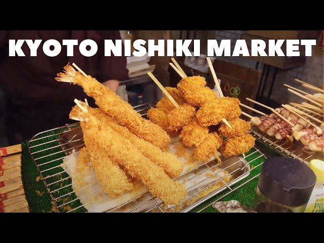 Japanese Street Food Tour of Kyoto Nishiki Market