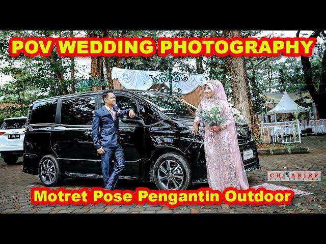 POV WEDDING PHOTOGRAPHY Motret Pose Pengantin Outdoor | Canon EOS R