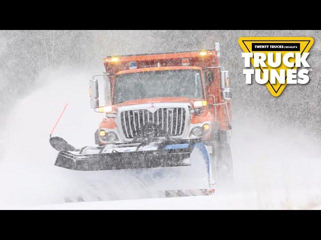 Snow Plow | Truck Tunes for Kids | Twenty Trucks Channel | Snowplow