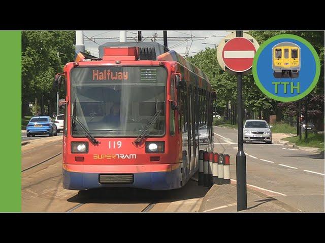 Trams at Hollinsend