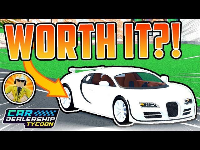 Should You Buy The VIP GAMEPASS In Roblox Car Dealership Tycoon?! (25% DISCOUNT!!)