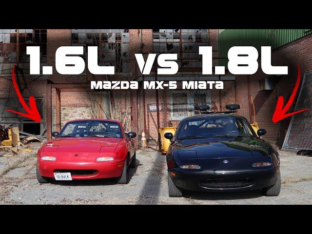 1.6L vs 1.8L MX5 Miata: Which Should You Get? Which is Better for Boost?