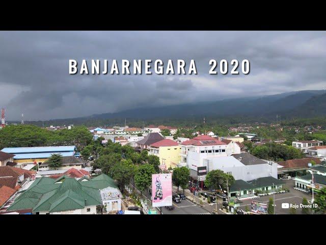 Drone View Kota Banjarnegara Jawa Tengah 2020