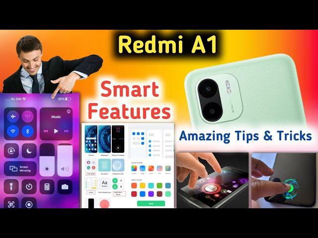 Redmi A1 Smart touch features, smart screen on settings, Redmi A1 : tips and tricks