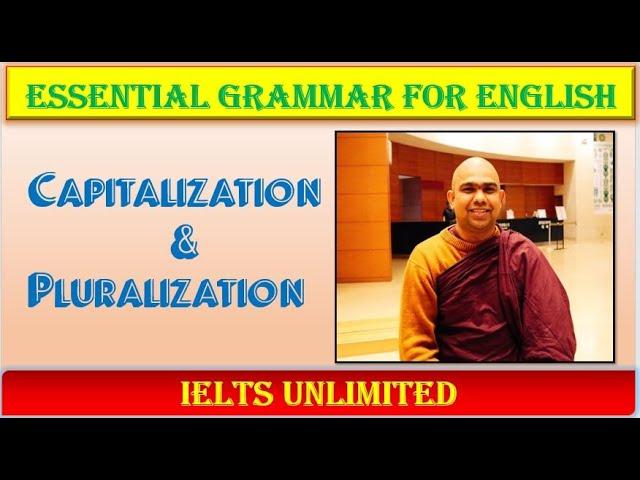 Capitalization & Pluralization - IELTS Unlimited #Englishgrammar#Sudewa#IELTSinSinhala