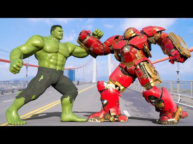 Avengers x Transformers - Iron Man vs Hulk Only Action #2024 | Paramount Pictures [HD]