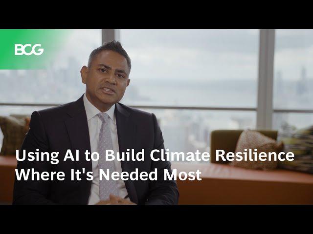 Using AI to Build Climate Resilience Where It's Needed Most