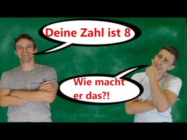 Gedankentrick Mathe - Zaubertrick zum "Gedankenlesen" | LehrerBros